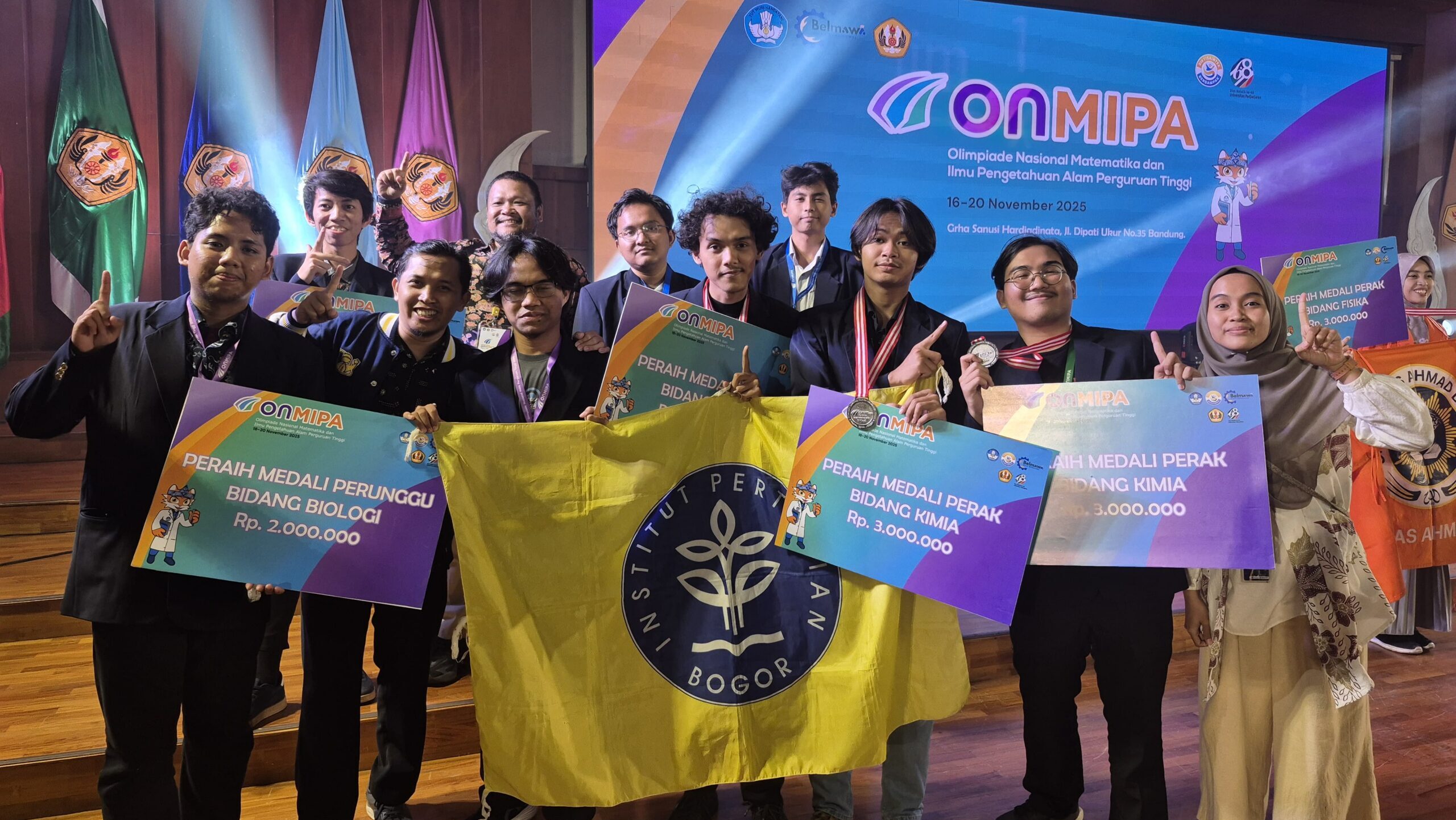 IPB University Raih Prestasi Gemilang di ONMIPA Nasional 2025