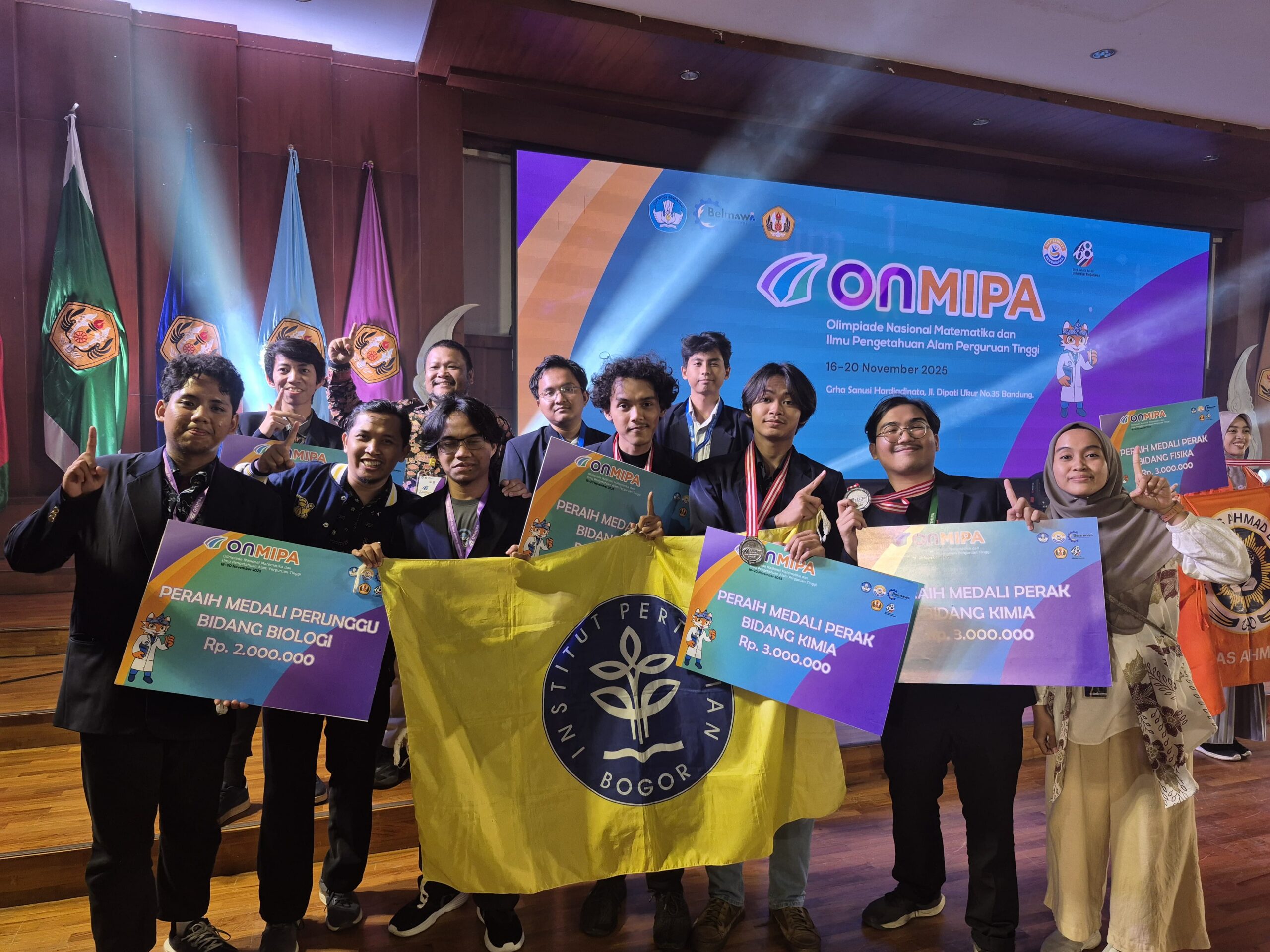 IPB University Raih Prestasi Gemilang di ONMIPA Nasional 2025