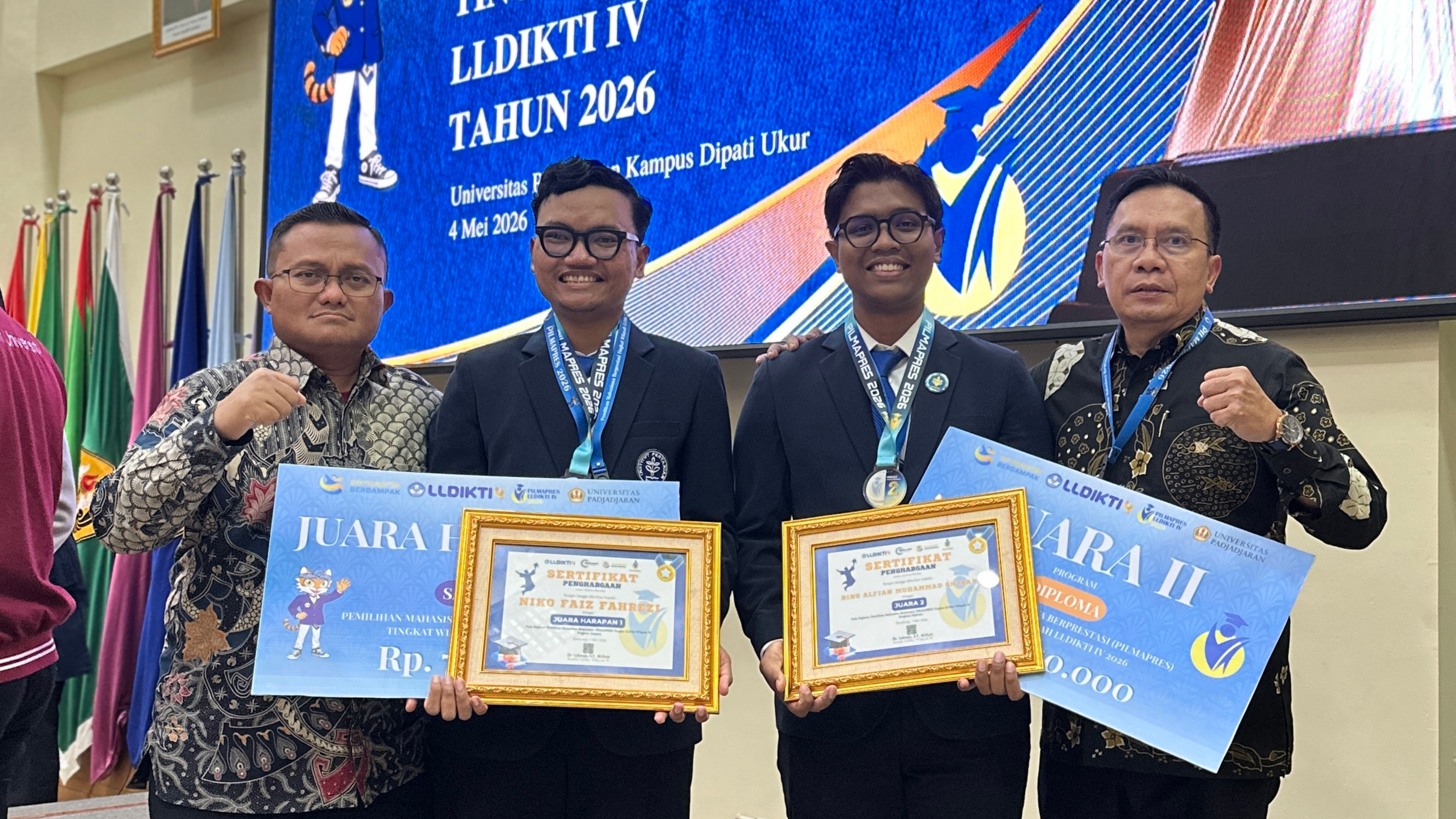 Unjuk Kualitas di Pilmapres LLDIKTI IV, Mahasiswa IPB University Siap Bersaing di Kancah Nasional
